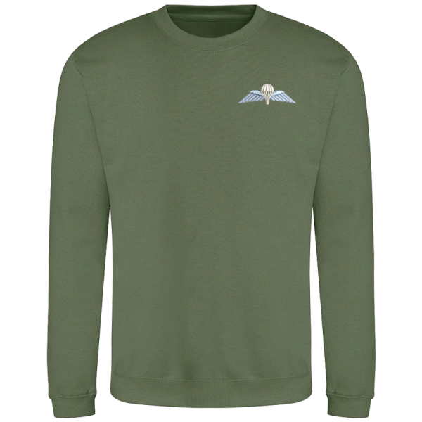 Wings Earthy Green Sweatshirt