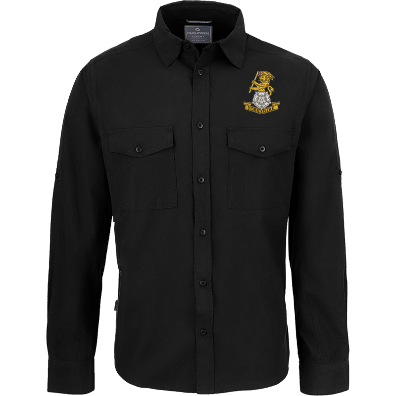 Yorkshire Regt Black Outdoor Shirt