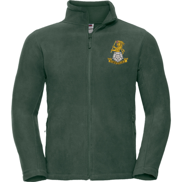 Yorkshire Regt Bottle Green Fleece