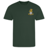 Yorkshire Regt Bottle Green Performance T-Shirt