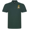 Yorkshire Regt Bottle Green Polo Shirt