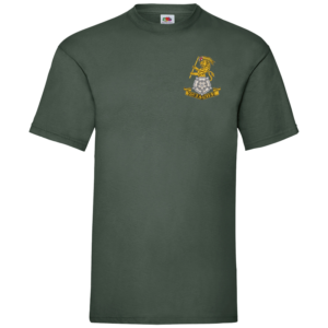 Yorkshire Regt Bottle Green Value T-Shirt