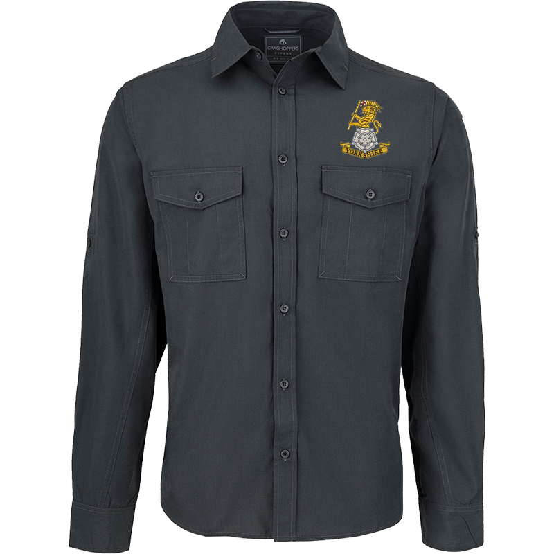 Yorkshire Regt Carbon Grey Outdoor Shirt