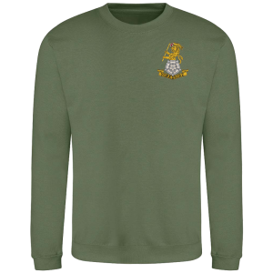Yorkshire Regt Earthy Green Sweatshirt
