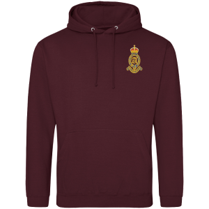 A Battery Cr Burgandy Hoodie