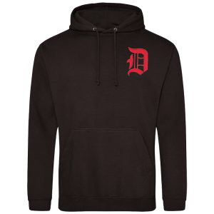 D Battery Black Hoodie