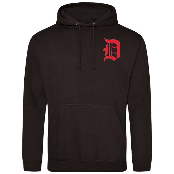 D Battery Black Hoodie