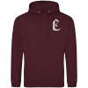 E Battery Burgandy Hoodie