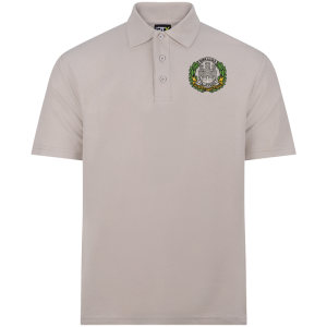 Northamptonshire Regt Stone Polo Shirt