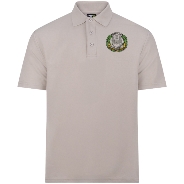 Northamptonshire Regt Stone Polo Shirt