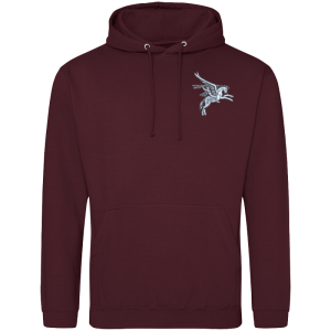 Peggy Burgandy Hoodie