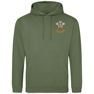 R Welsh Olive Hoodie