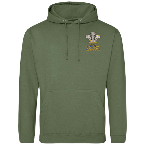 R Welsh Olive Hoodie