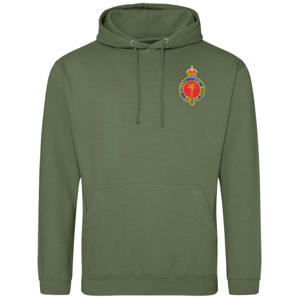Welsh Guards Cr Olive Hoodie